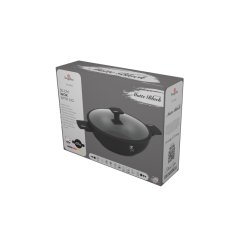 Pánev WOK s titanovým povrchem a poklicí 30 cm Matte Black Collection Pánev WOK s titanovým povrchem a poklicí 30 cm Matte Black Collection