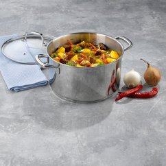 Hrnec s poklicí nerez 18/10 FLAVORIA 24 cm Hrnec s poklicí nerez 18/10 FLAVORIA 24 cm