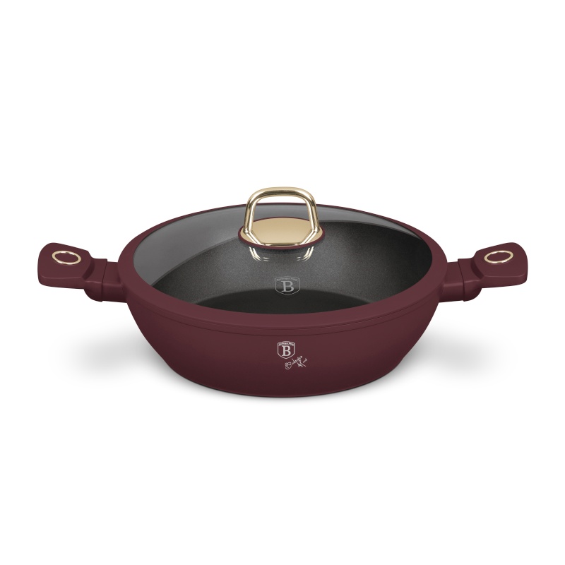 Caserolă cu înveliș și capac din titan 28 cm Colecția Leonardo