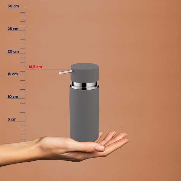 Dávkovač mýdla Keramický tmavě růžový 16,5 cm 6,5 cm 300,0 ml