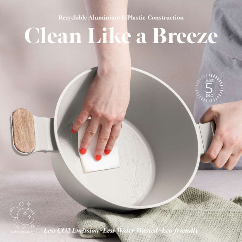 Sada nádobí s titanovým povrchem 15 ks Sahara Nordic Collection