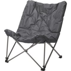 Scaun pliabil de camping cu pernă 91 cm