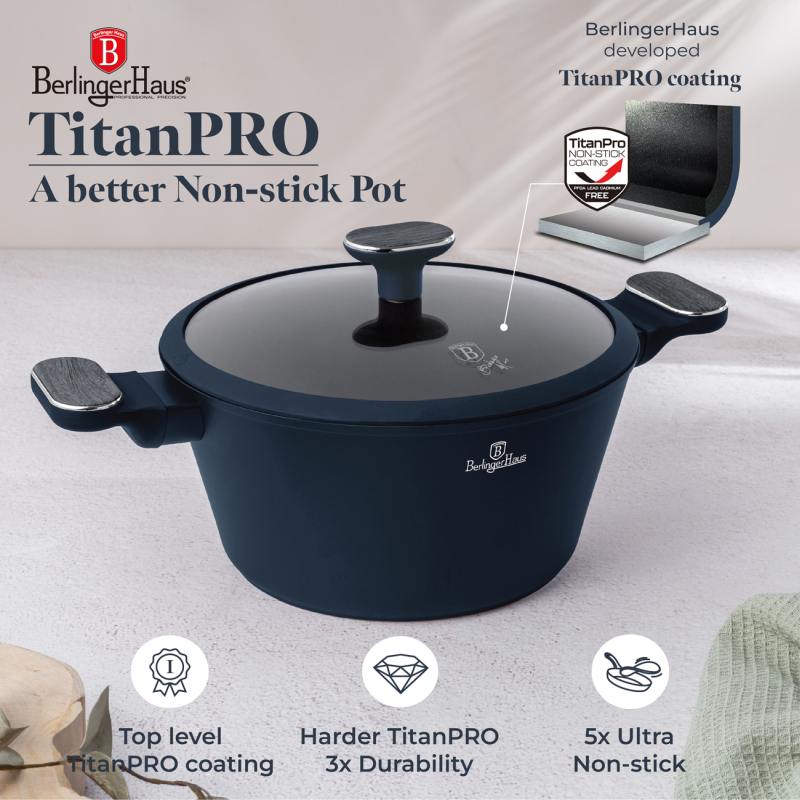 Sada nádobí s titanovým povrchem 15 ks Deep Sea Collection