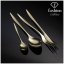 Sada příborů 24 ks nerez Cream Gold Collection