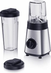 Smoothie mixér nerez oceľ + dve fľaše 320W