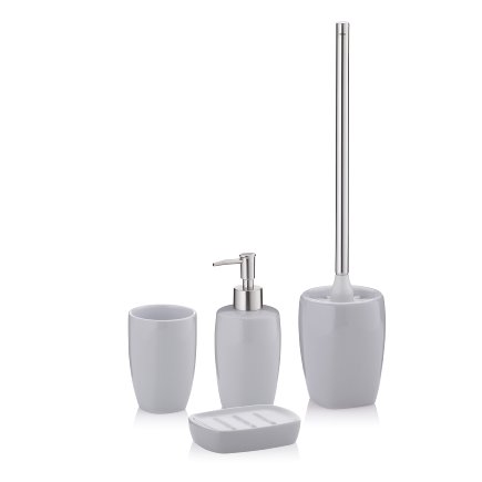 Dávkovač mýdla LANDORA keramika šedá