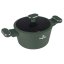 Kastrol s titanovým povrchem a poklicí 20 cm Matte Green Collection