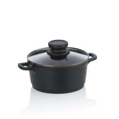Kastrol s keramickým povrchem a poklicí ATURA 16 cm 1 l Kastrol s keramickým povrchem a poklicí ATURA 16 cm 1 l