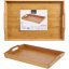 Tavă de servire din bambus 43x29 cm