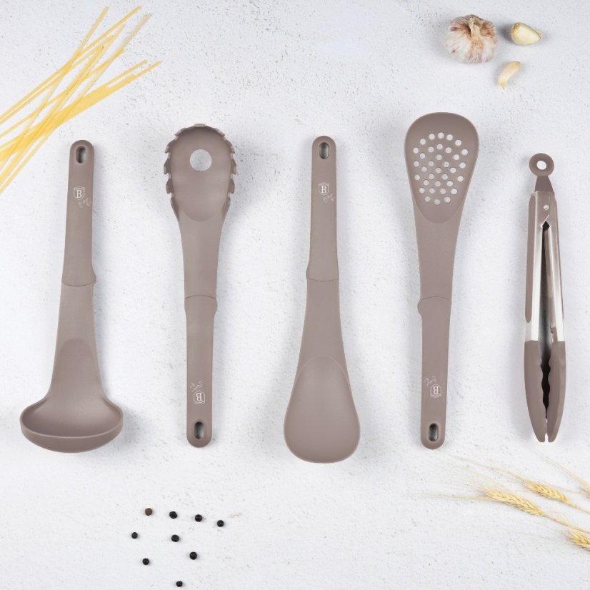 Set ustensile de bucatarie 5 buc Colectia Taupe