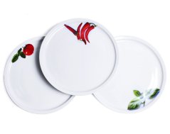 Tanier na pizzu 31 cm porcelán Paradajka