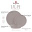 Jídelní sada talířů 18 ks Taupe Collection