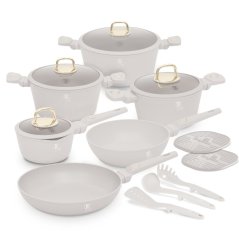 Sada nádobí s titanovým povrchem 15 ks Sahara Collection