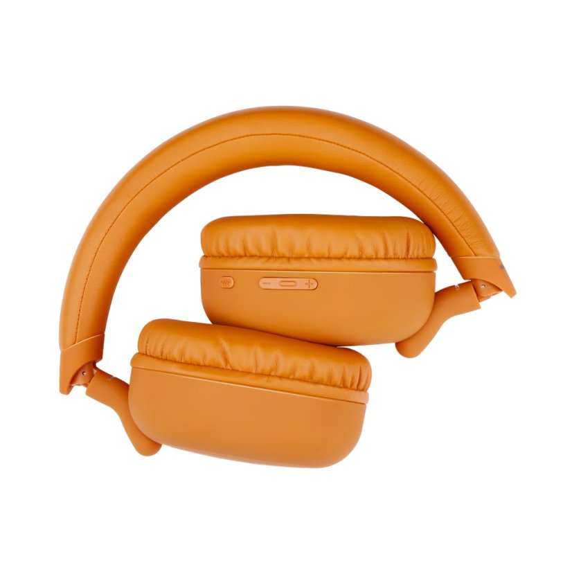 Bluetooth sluchátka GRUNDIG s ANC 300mAh baterií oranžová