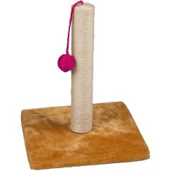 Škrábadlo pro kočky s hračkou 30 cm
