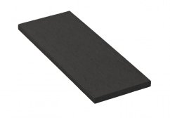 Bandă de capăt G21 Abanos plat 0,9 x 9 x 200 cm, WPC