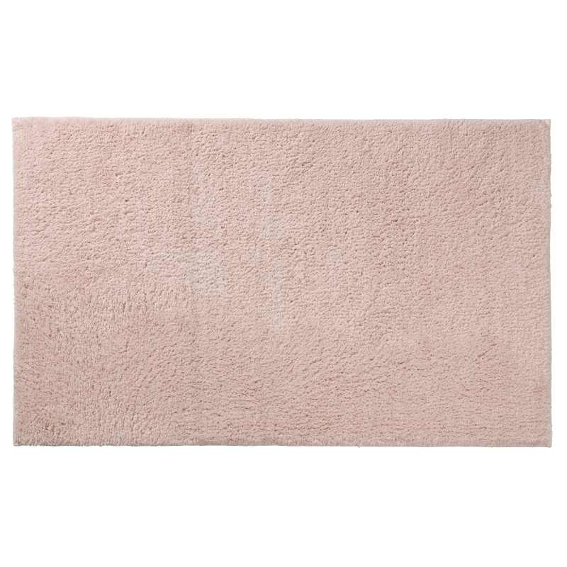 Alfombra de baño Maja 65x55 cm poliéster rosa viejo
