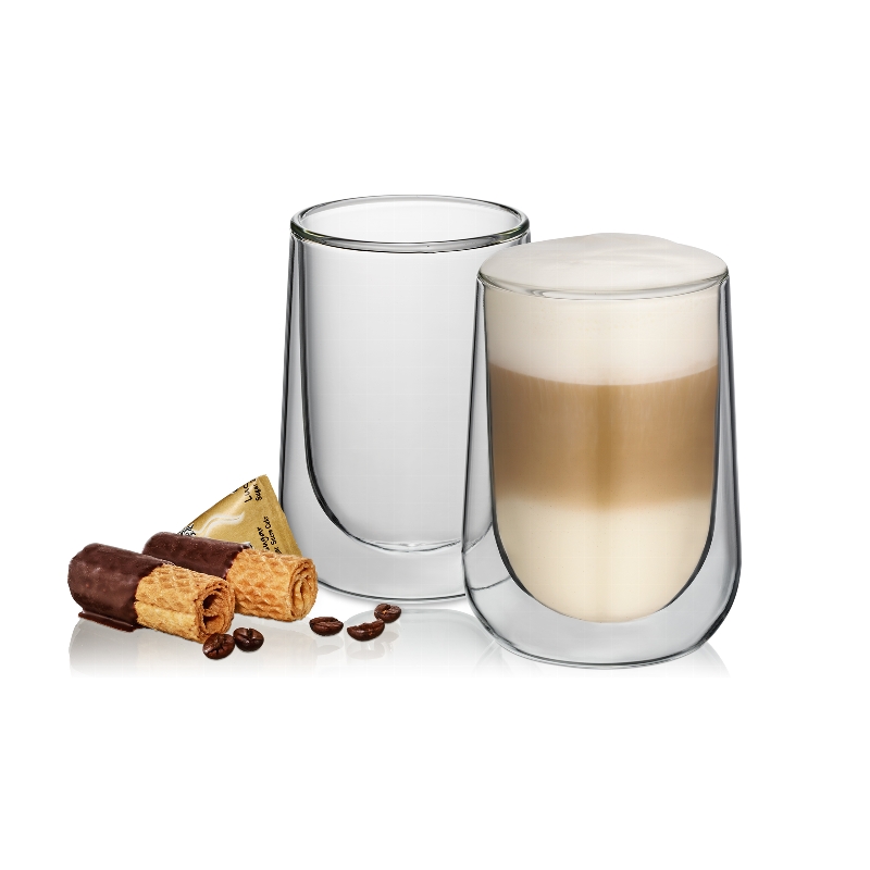 Sklenice na latte macchiato FONTANA sada 2 ks 250 ml