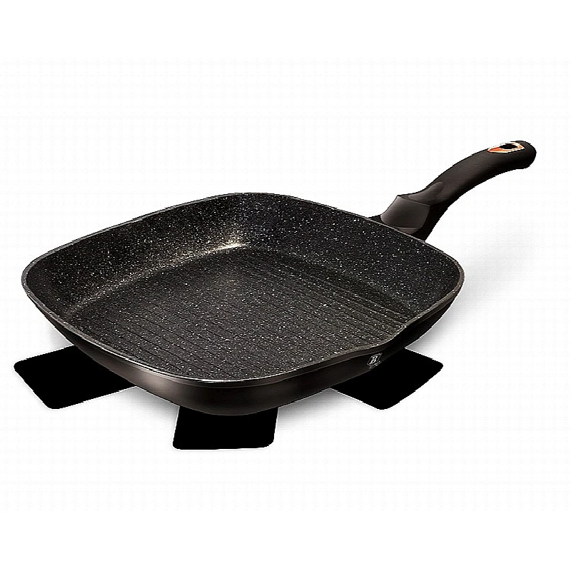 Pánev grilovací s mramorovým povrchem 28 cm Black Rose Collection