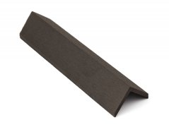 Bandă de capăt G21 Dark Wood 4,5 x 4,5 x 300 cm, mat. WPC