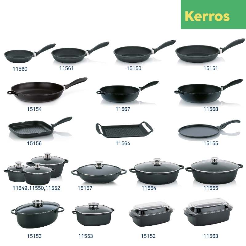 Wok s poklicí 32 cm KERROS