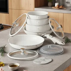 Sada nádobí s titanovým povrchem 13 ks Sahara Nordic Collection