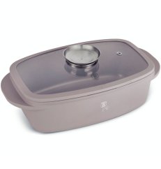 Bandeja de horno con tapa Aroma 6 l Colección Taupe