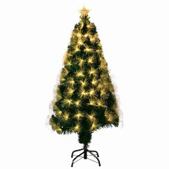 Árbol de Navidad con iluminación LED 120 cm