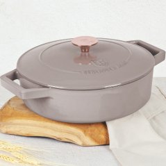 Pekáč liatinový s pokrievkou 26 cm Taupe Collection