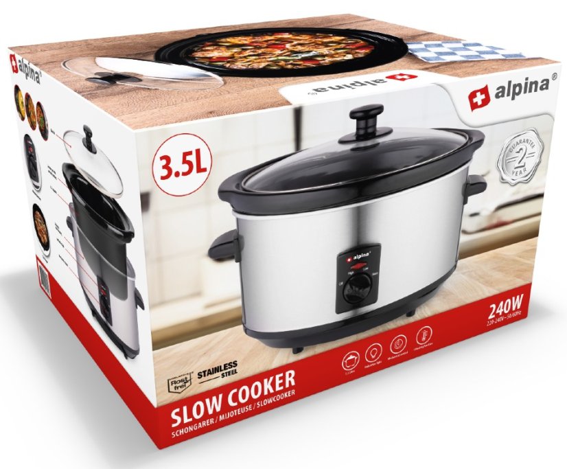 Pomalý hrnec Slow Cooker 3,5 l 240W