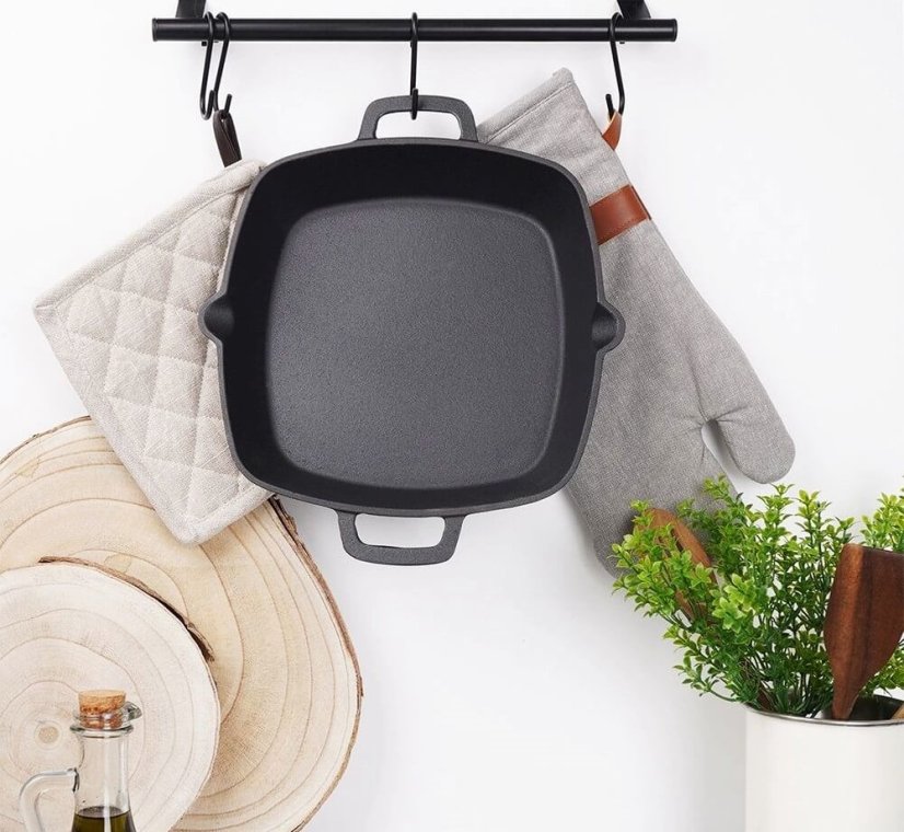 Bandeja para horno y grill 25 x 25 cm