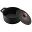 Pekáč litinový s poklicí 20 cm Black Rose Collection Pekáč litinový s poklicí 20 cm Black Rose Collection