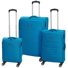 Sada cestovných kufríkov 3 ks modrá