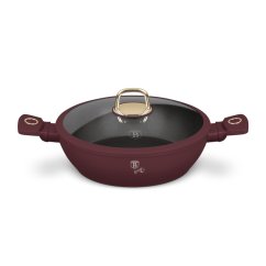 Kastrol s titanovým povrchem a poklicí 28 cm Leonardo Collection