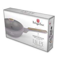 Pánev hluboká  s poklicí 24 cm Taupe Nordic Collection