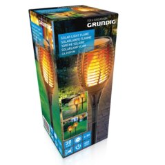 Solární lampa zahradní pochodeň s efektem plamene 59 cm