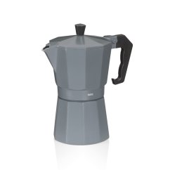 Konvice na espresso tamvě šedá 19,0cm 9,0cm 300 ml Konvice na espresso tamvě šedá 19,0cm 9,0cm 300 ml