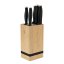 Sada nožů se stojanem BAMBOO 6 ks Black Rose Collection