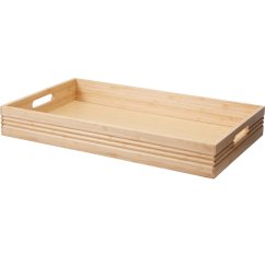 Servírovací podnos z bambusu 50x30x6,5 cm