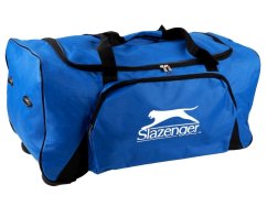 Športová/cestovná taška s kolieskami 65 x 34 cm modrá