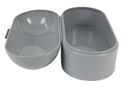 Cutie de paine FRISCO metal, gri 44x21,5x22cm Cutie de paine FRISCO metal, gri 44x21,5x22cm