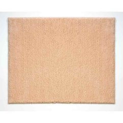 Koupelnová předložka Maja 100% polyester broskvová 65x55x1,5cm