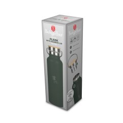 Termoska lahev s dvojitou stěnou nerez 0,6 l Matte Green Collection