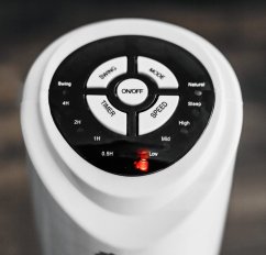 Ventilátor sloupový SMART s ovladačem 80 cm