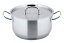 Caserolă cu capac din oțel inoxidabil 5 l / dia. 24 x 13 cm PRO-X