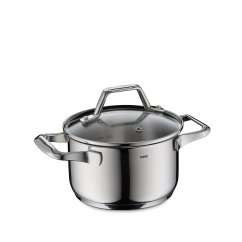 Hrnce s pokrievkou z nehrdzavejúcej ocele Lucca 16 cm, 1,6 l