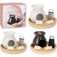 Aroma lampa dárkový set hnědá