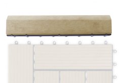 Přechodová lišta G21 Cumaru pro WPC dlaždice, 30 x 7,5 cm rovná Přechodová lišta G21 Cumaru pro WPC dlaždice, 30 x 7,5 cm rovná
