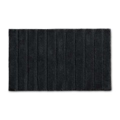 Koupelnová předložka Megan 100% bavlna černá 100x60x1,6cm
