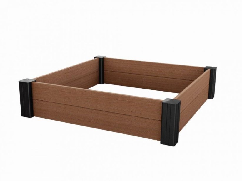 Vyvýšený záhon Keter Vista Modular Garden Bed hnedý